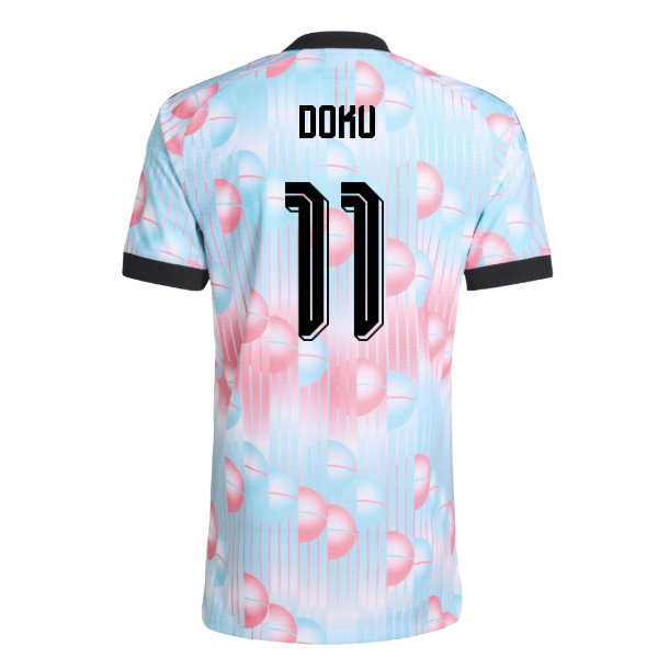 2026-2027 Belgium Authentic Away Shirt (Doku 11)-SoccerKits Hub | Buy Soccer Jerseys Online